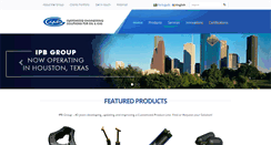 Desktop Screenshot of grupoipb.com